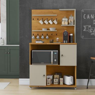 Imagem de Cantinho do Cafe Multiuso com Espaço para Microndas Patrimar