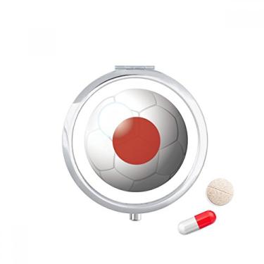 Imagem de Caixa de armazenamento de medicamentos com bandeira nacional do Japão e futebol americano