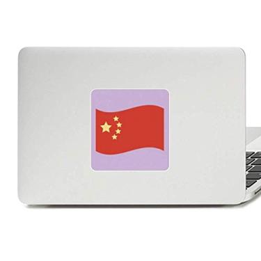 Imagem de Adesivo de vinil Paster Laptop com a bandeira da China Cinco Estrelas Decoração de PC