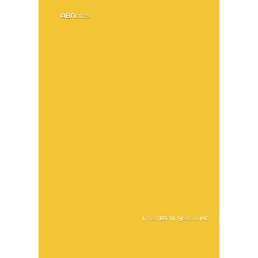Imagem de ABNotes Lined B5 XL Yellow - HardCover: Quaderno B5 a righe 9mm senza margine - Monocromo Giallo Copertina Rigida - Extra Large Grande 400 pagine - ... Per appunti di lavoro, università, idee ecc.