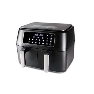 Imagem de Fritadeira Duas Cestas Air Fryer 8L, Preta, 110v, Hamilton Beach
