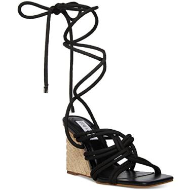 Imagem de Steve Madden Idolized Wedge Sandal Black 7.5 M