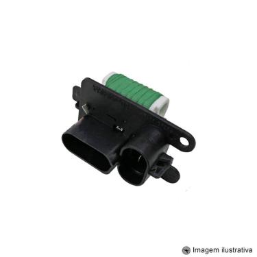 Imagem de Resistência do Eletroventilador do Radiador Volkswagen Polo/ Gol G5/ Saveiro G5/ Voyage/ Fox 3 Pino Todos 2007/...