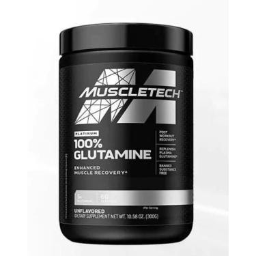 Imagem de Glutamina Platinum 100% Glutamine Muscletech 300G 60 Doses