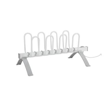 Imagem de Aquecedor elétrico portátil Secador de sapato elétrico boot máquina rack secagem 4 pares sapatos aquecedor de secagem desumidificar dispositivo doméstico calçado aquecedor para uso interno de mesa de