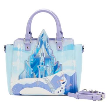 Imagem de Loungefly Disney Frozen Castelo de Princesa Cruzado, Azure, One Size