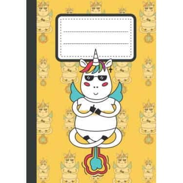 Imagem de Quadernone Quadretti 5 mm. Senza Margine: Per Scuole Medie, Superiori, Università, Matematica, Scienze, Geometria, Appunti/Taccuino Grande Simpatico Gadget Unicorno Insulto Dito Medio