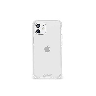 Imagem de Capa Celular CUSTOMIC para IPHONE 12 MINI Impactor Ultra White c/Antiamarelamento e Proteção Militar MIL-STD-810G. Capinha de Smartphone Case impacto Branca