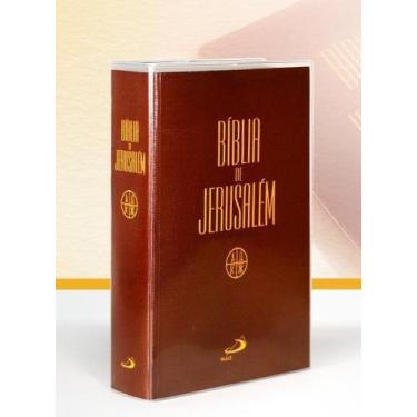Imagem de Bíblia De Jerusalém -Editora Paulus- Média Cristal - Betânia Loja Cató