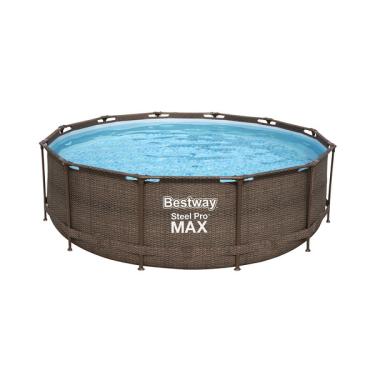 Imagem de Piscina Estrutural 9150 Litros Deluxe + Escada + Filtro 110v