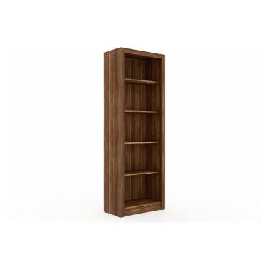 Imagem de Estante Livreiro Casal Me4104 C/ 4 Prateleiras Amêndoa - Tecno Mobili