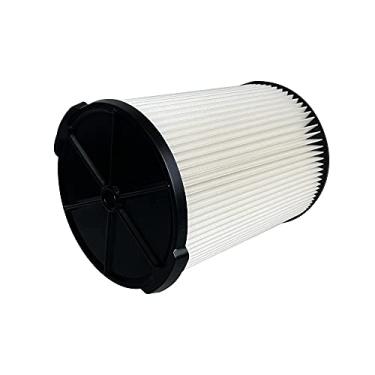 Imagem de KLEAN AIR VF4000 Filtro para aspirador de pó VF4000 de 1 camada padrão para aspirador de pó molhado/seco Vf4000 serve para aspirador de pó Ridgide Vacs de 5 a 20 galões e maiores de 6 a 9 galões - VF4000 1 pacote (branco)
