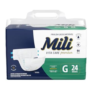 Imagem de Mili Fralda Adulto Vita Premium Mega G - 24 Unidades