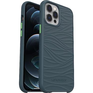 Imagem de LifeProof Capa da série Wake para Apple iPhone 12 Pro Max, Salve seu telefone e nosso planeta – Netuno/Cinza