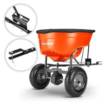 Imagem de Semeadora Adubadeira Rebocável BS130T Husqvarna Capacidade 59KG