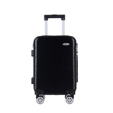 Imagem de MALA DE BORDO TRONOS PRETO 4 RODAS 360 GRAUS TAM: 18