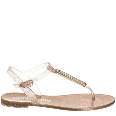 Imagem de Sandlia Rasteira Feminina Casual Dia a Dia J-Lastic Petite Jolie PJ7067