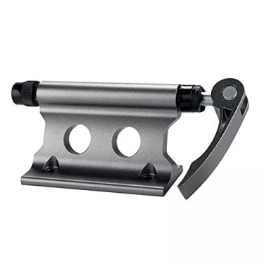 Imagem de 2 suportes para caminhão de garfo de liberação rápida para carro, transporte universal de bicicleta, fácil instalação - suporte de garfo dianteiro compacto e de alta resistência - viagem,