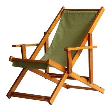 Imagem de Espreguiçadeira Preguiçosa Dobrável Mel Cb-verde
