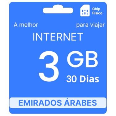 Imagem de Chip Internacional Dubai - 3GB - 30 Dias - simfinity