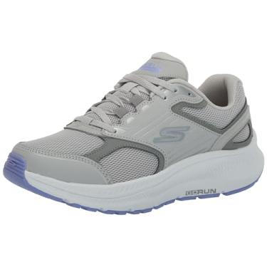 Imagem de Skechers Tênis feminino Go Run Consistent 2.0 Advantage, Cinza/lavanda, 11