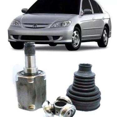 Imagem de Kit Tulipa Trizeta E Coifa Civic 1.7 De 2001 A 2006 Manual