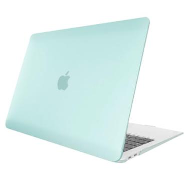 Imagem de Capa Case Para Macbook 13 Polegadas A1278 Fabricado 2009 a 2012 Com Drive CD/DVD Sem HDMI (Verde Água Fosco)
