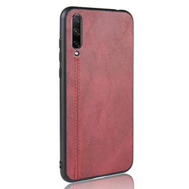 Imagem de Capa para celular Huawei Honor 20 Lite Capa protetora robusta 360° protege seu telefone capa de couro liso para Huawei Honor 20 Lite