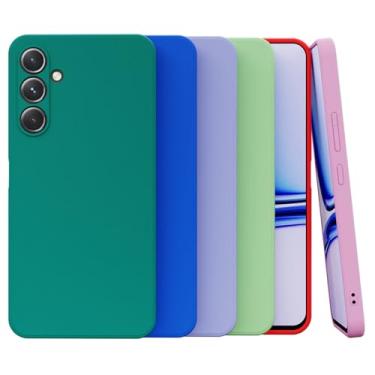 Imagem de Capa Capinha Case Compatível Samsung Galaxy A34 Silicone Aveludada Com Proteção De Câmera [NOBRE STORE] (VERMELHO)
