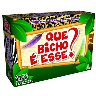 Imagem de Jogo De Tabuleiro Infantil Que Bicho É Esse? Algazarra