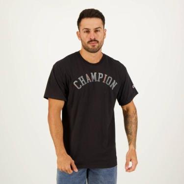 Imagem de Camiseta Champion Letters Preta