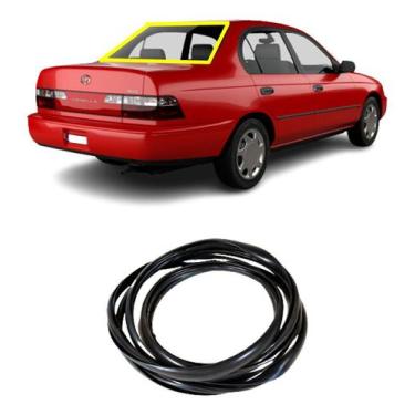 Imagem de Borracha Vigia Vidro Traseiro Toyota Corolla 1993 A 1997 - Disk Bor