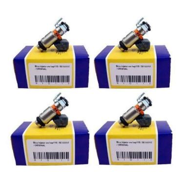 Imagem de 4 Bico Injetor Saveiro Gol Parati 1.6 1.8 1999 a 2004 IWP115 - Magneti