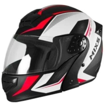 Imagem de Capacete para Moto Escamoteavel Mixs Gladiador  56 estiloso - A.R Vari