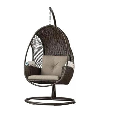 Imagem de Balanço Suspenso Jardim Para Área Externa Com Suporte Fibra