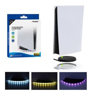 Imagem de Base Suporte LED RGB Para PlayStation 5 Digital Ultra Stand - Dobe