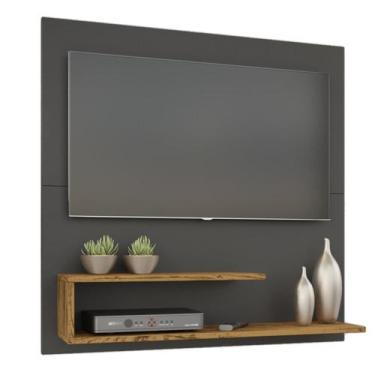 Imagem de Painel Suspenso com Prateleira para Tv até 32 polegadas Quarto Sala Re
