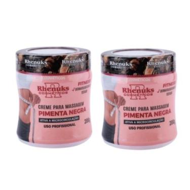 Imagem de Kit 2 Creme Pimenta Negra 200g - Rhenuks