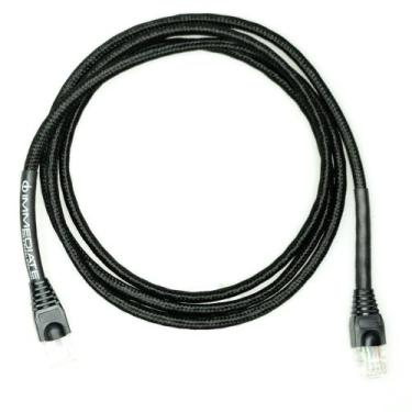 Imagem de Cabo de Rede Ethernet CAT6 Revestido em Tecido Preto - 15 Metros - Imm