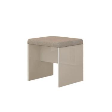 Imagem de Banqueta Ouro - Camarim - Penteadeira - Mizza Decor - São Miguel, OFF 