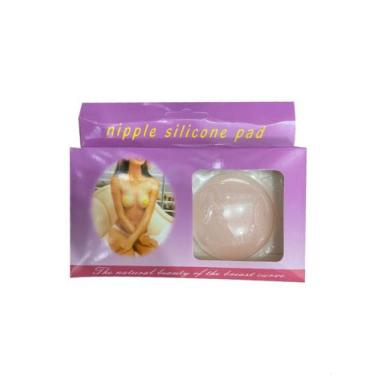 Imagem de Par Protetor Mamilo  Bico Do Peito Feminino Adesivo Reutilizável Silic