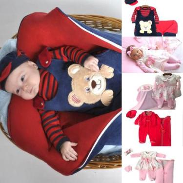 Imagem de Saída de maternidade feminino masculino para bebes de 0 a 2 meses de v