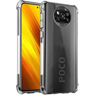 Imagem de Capa Capinha Com Bordas Anti Impacto Para Poco X3 Tela de 6,67 Polegad