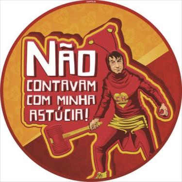 Imagem de Painel Festa Decoração Redondo Sublimado  CHAPOLIN  1,50X1,50-IMPAKTO 