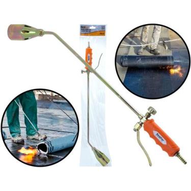 Imagem de Maçarico Portátil Lança Chamas A Gás Para Manta Asfáltica Indústria Mu