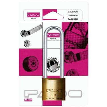 Imagem de Cadeado Pado Haste Longa LT-35 75mm SM