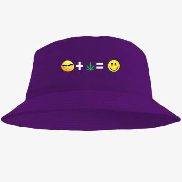Imagem de Boné Chapéu Bucket Hat Estampado Emoji - MP Moda Masculina, Único, Rox