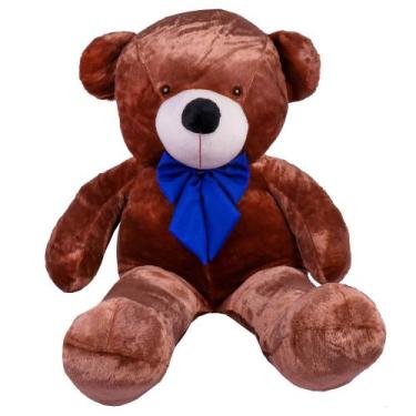 Imagem de Urso Teddy Gigante 1,40M LuckBaby - 226 - ThamyBaby, Mel azul