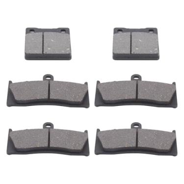 Imagem de ApplianPar Conjunto de pastilhas de freio dianteiras traseiras para Suzuki GSXR 1100 750 GSF 1200 GSX1300R para Hayabusa 1300 TL1000R