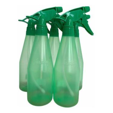 Imagem de Kit C/12 Borrifador Pulverizador Ultrajet Vrd Guarany  500ml, Verde-cl
